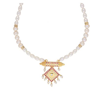 J Pearls Yochana 1 Line Round Pearl Necklaces - Real Pearl Jewelry