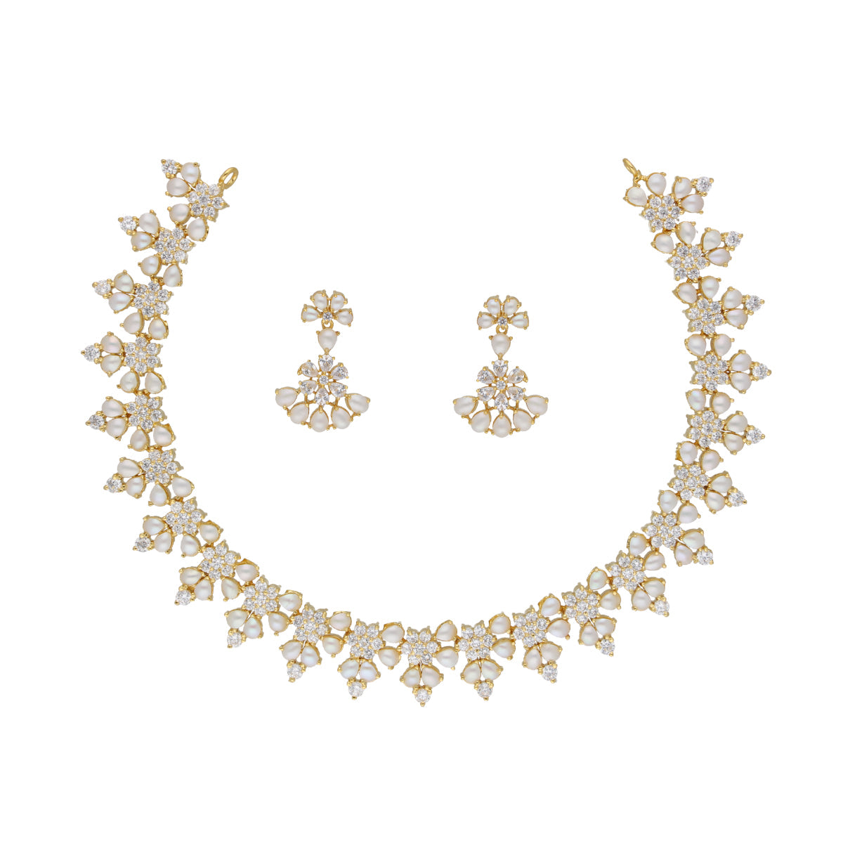 J Pearls Sarah Necklace Set - Real Pearl Jewelry