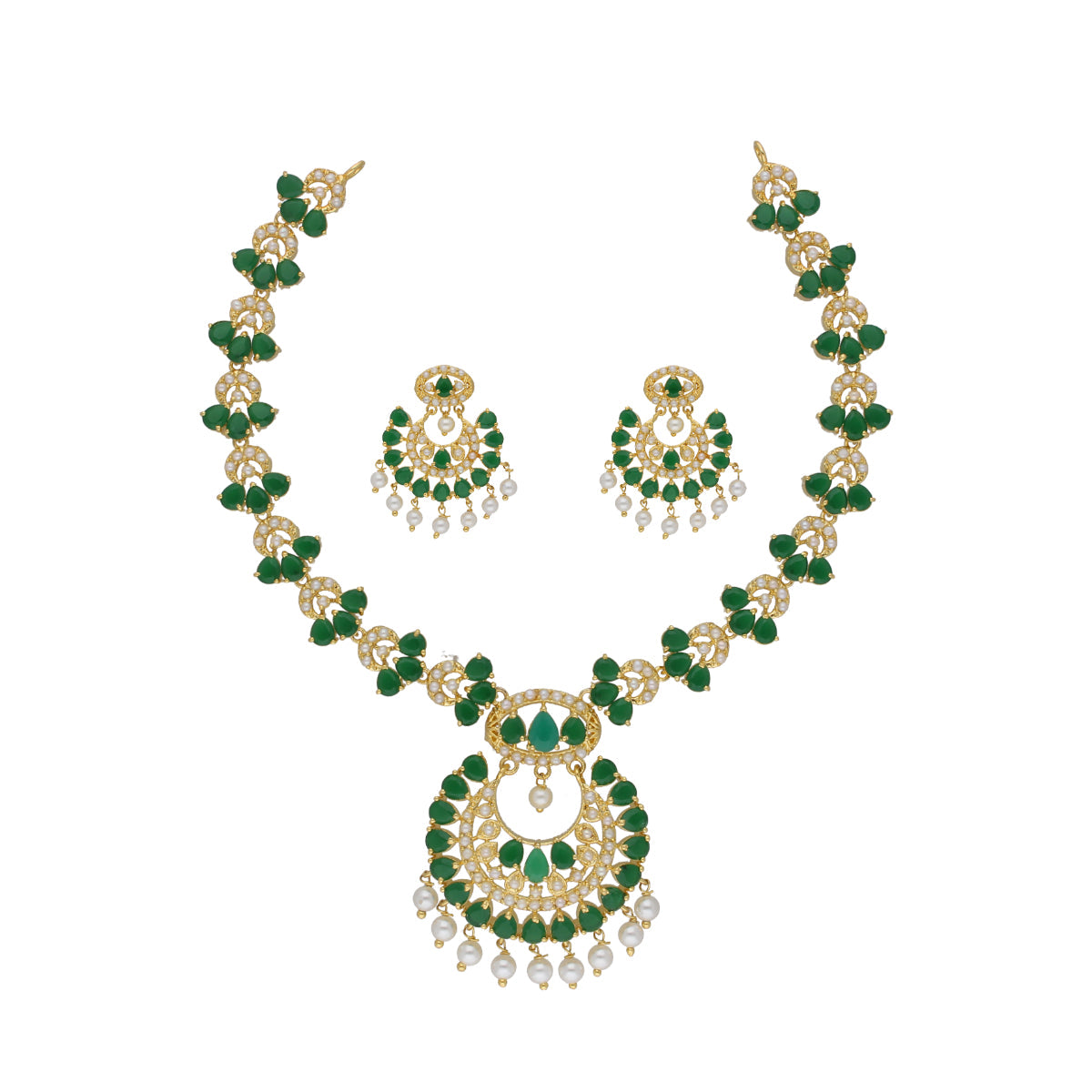 J Pearls Nia Necklace Set - Real Pearl Jewelry
