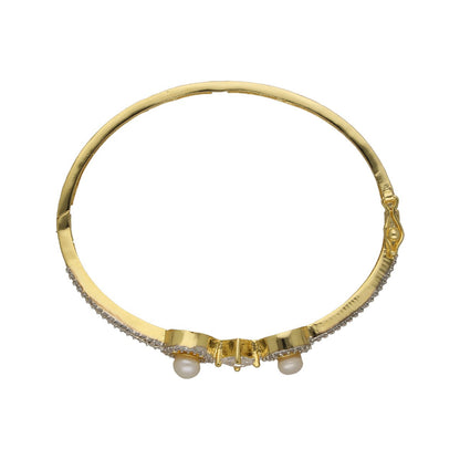 J Pearls Golden Tiara Pearl Bracelet
