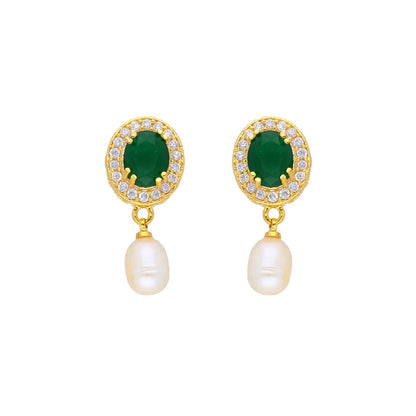 J Pearls Prominent 2 String Necklace Set - Real Pearl Jewelry
