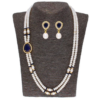 J Pearls Celebrated 2 String Necklace Set - Real Pearl Jewelry