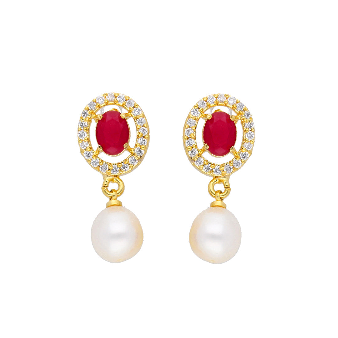 J Pearls Prominent 2 String Necklace Set - Real Pearl Jewelry