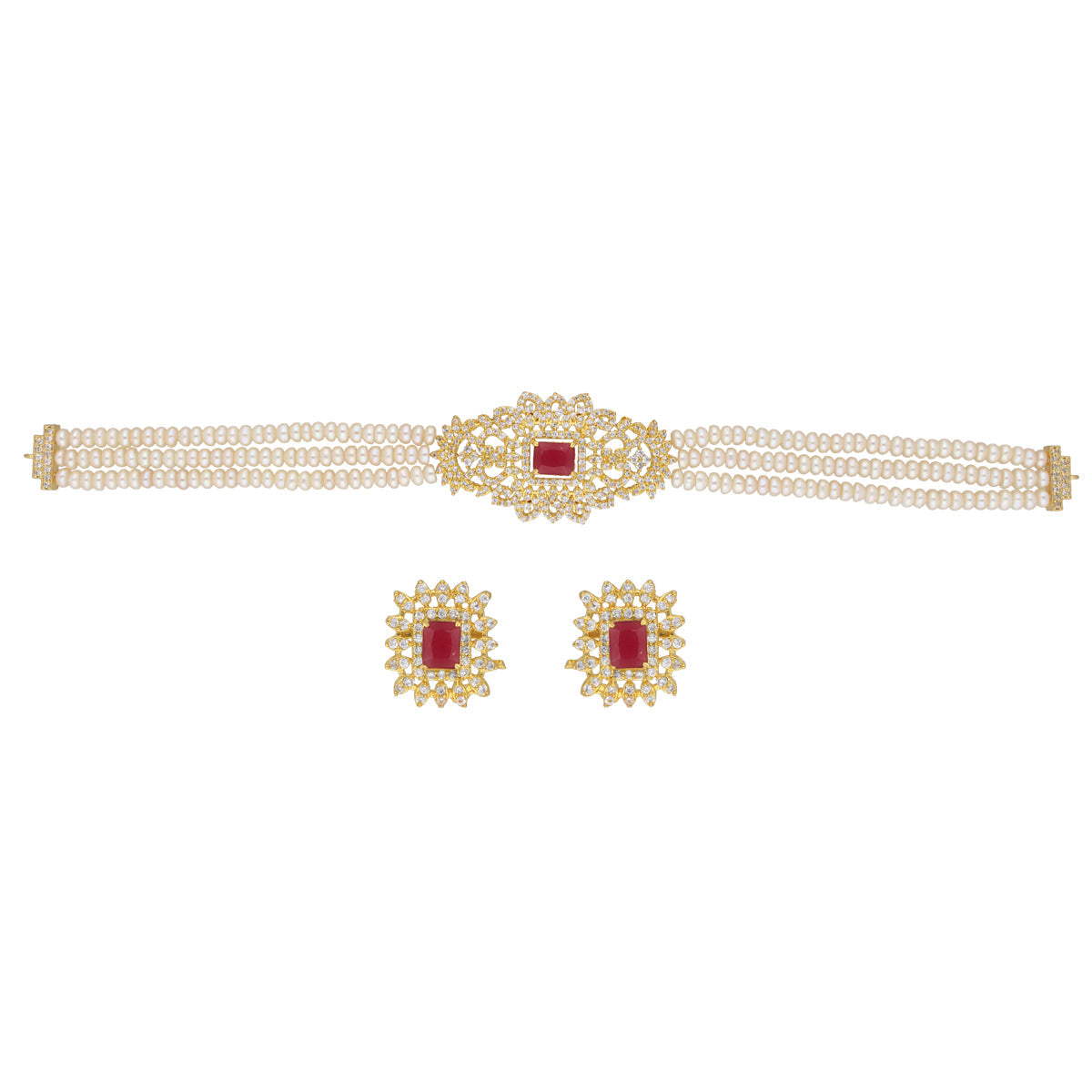J Pearls Charming Pearl Choker - Real Pearl Jewelry