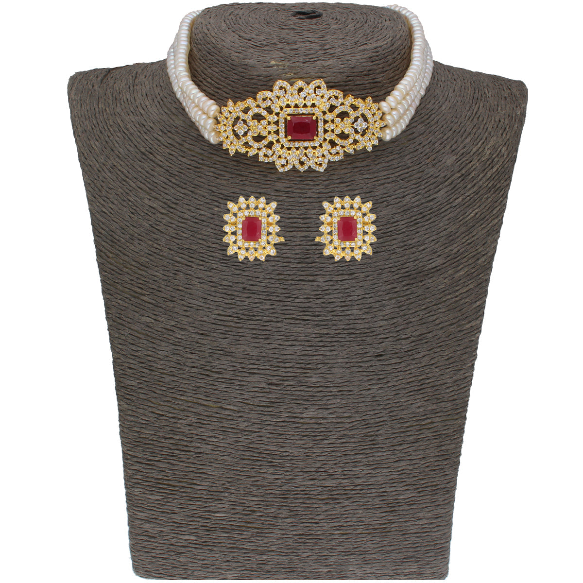 J Pearls Charming Pearl Choker - Real Pearl Jewelry