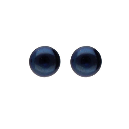 J Pearls 2 Line 5-6Mm Black Round Pearl Set - Real Pearl Jewelry