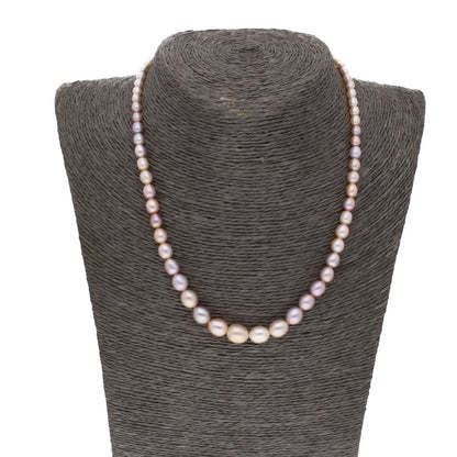 J Pearls Single Line Graded Pearl Set - Real Pearl Jewelry