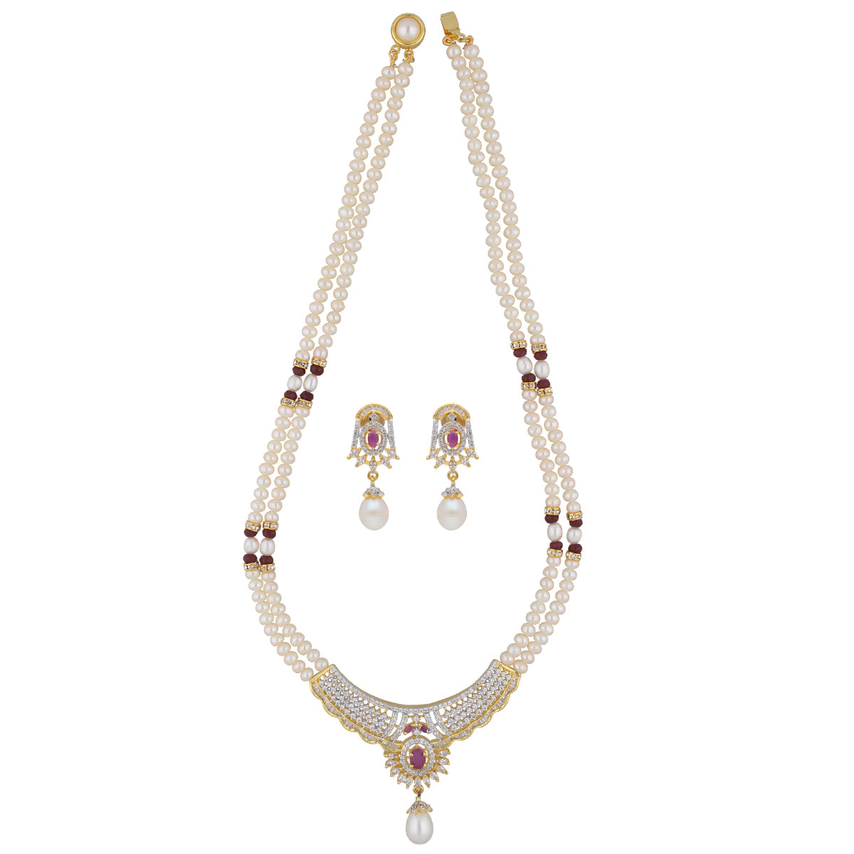 J Pearls Spectacular Pearl Necklace - Real Pearl Jewelry