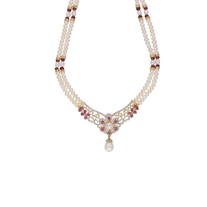 J Pearls Charming Pearl Necklace - Real Pearl Jewelry