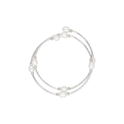 J Pearls Charm Pearl Bracelet