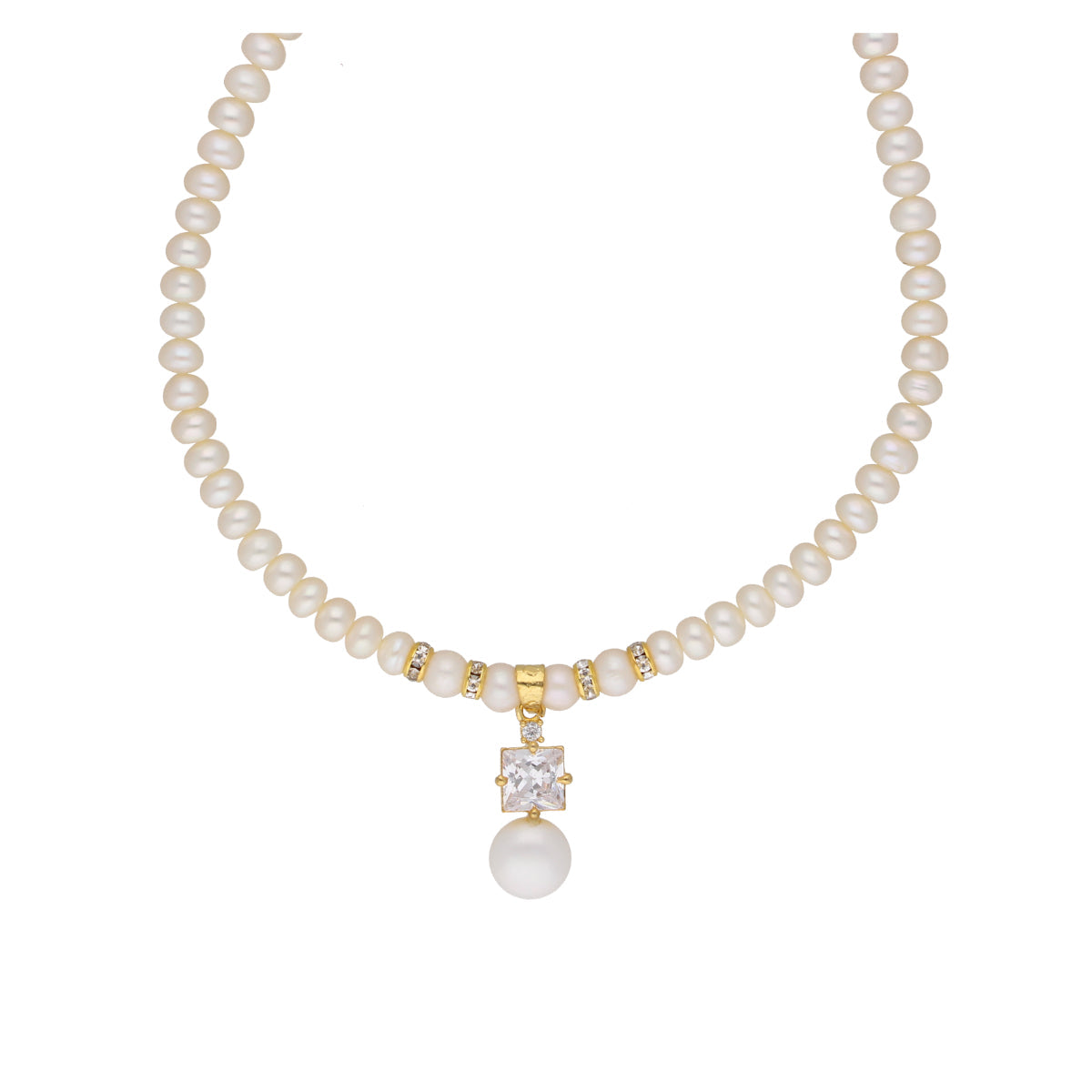 J Pearls Amazing Drop Pearl Set - Real Pearl Jewelry