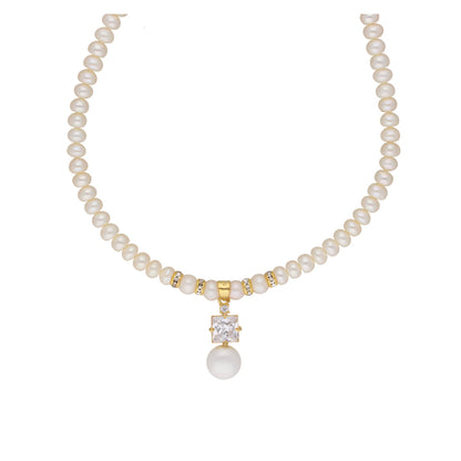 J Pearls Amazing Drop Pearl Set - Real Pearl Jewelry