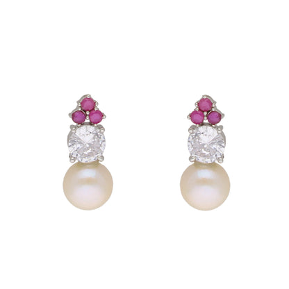 J Pearls Trendy Pearl Pendant Set - Real Pearl Jewelry