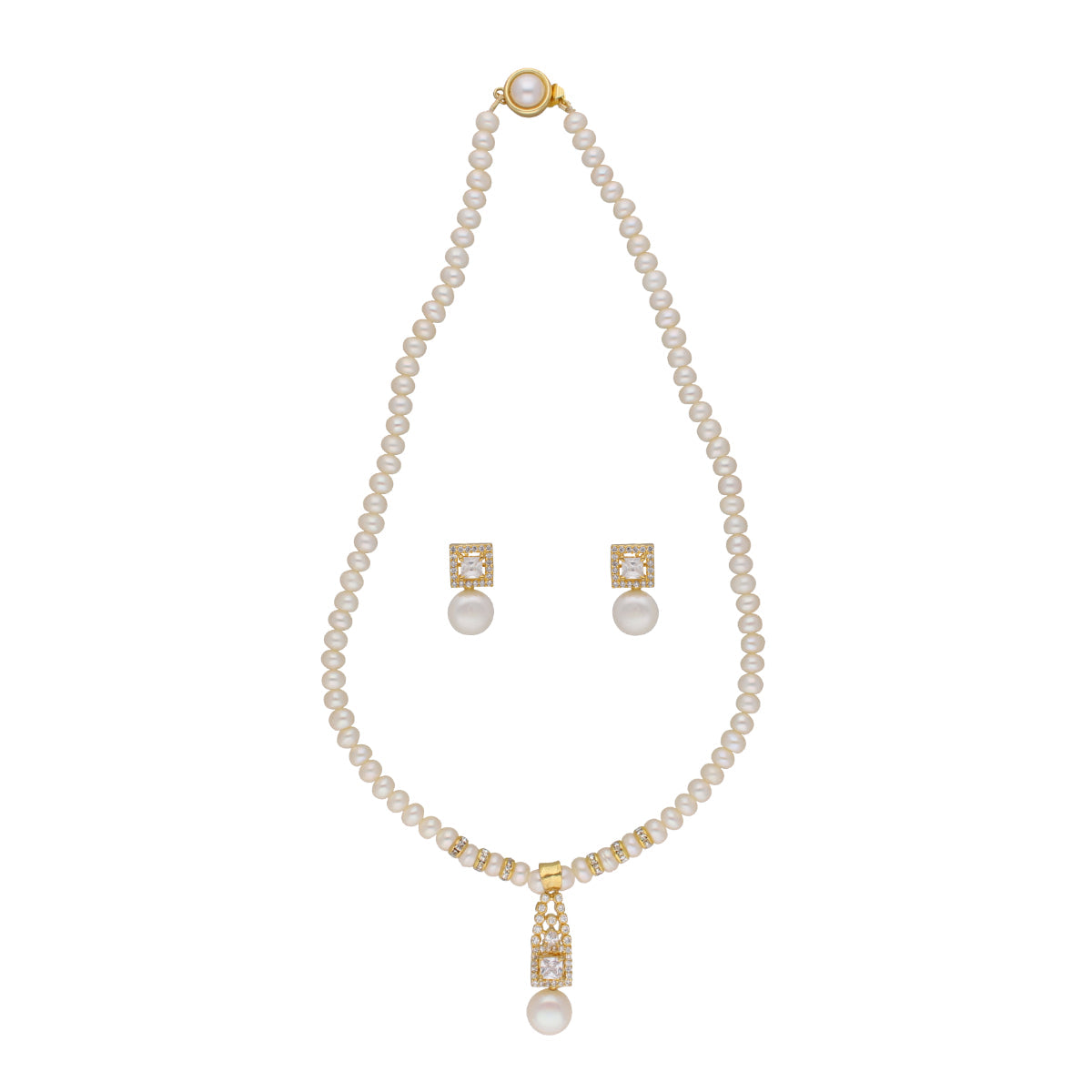 J Pearls Exclusive Pearl Set - Real Pearl Jewelry