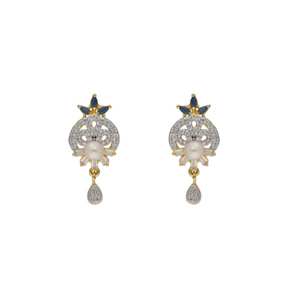 J Pearls Dakshita 1 Line Pearl Sets - Real Pearl Jewelry