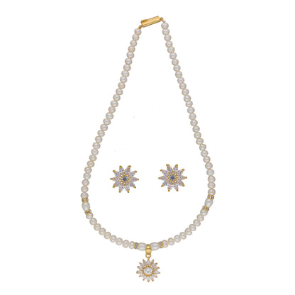 J Pearls Anahita 1 Line Pearl Sets - Real Pearl Jewelry