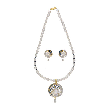 J Pearls Candalini 1 Line Pearl Sets - Real Pearl Jewelry