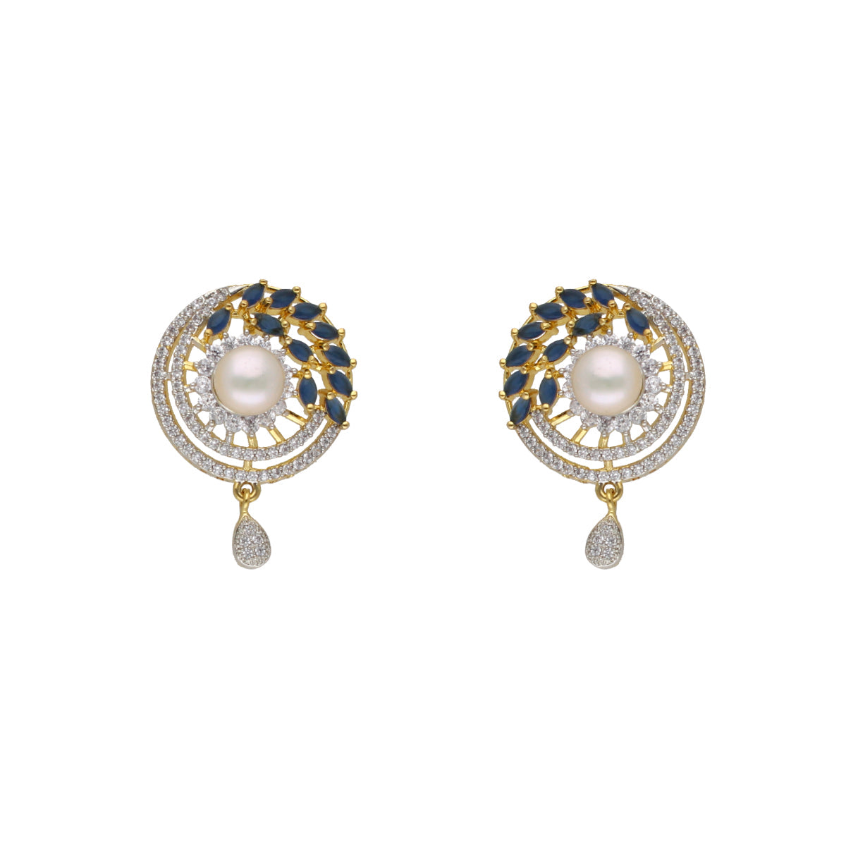 J Pearls Candalini 1 Line Pearl Sets - Real Pearl Jewelry