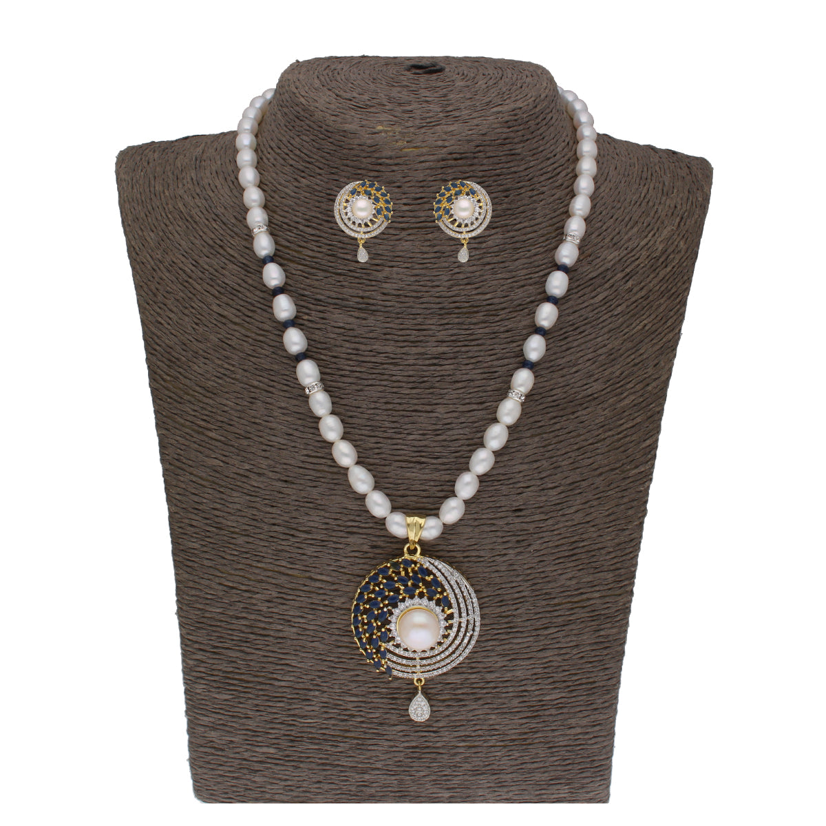 J Pearls Candalini 1 Line Pearl Sets - Real Pearl Jewelry