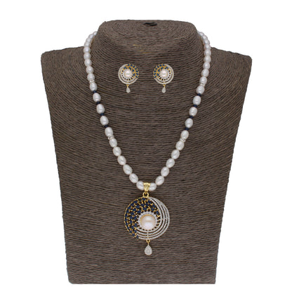 J Pearls Candalini 1 Line Pearl Sets - Real Pearl Jewelry