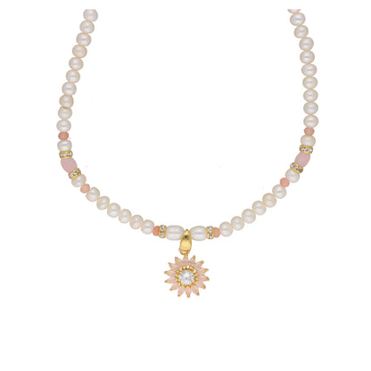 J Pearls Dhavni 1 Line Pearl Sets - Real Pearl Jewelry