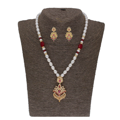 J Pearls Fritha 1 Line Pearl Sets - Real Pearl Jewelry