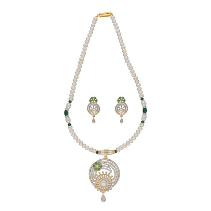 J Pearls Naira 1 Line Pearl Sets - Real Pearl Jewelry