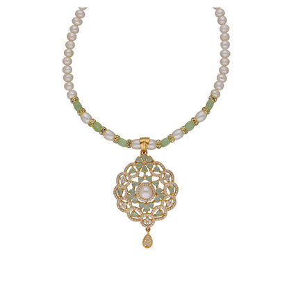 J Pearls Bahgvanti 1 Line Pearl Sets - Real Pearl Jewelry