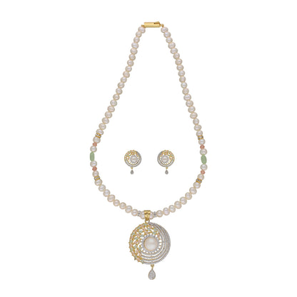 J Pearls Baani 1 Line Pearl Sets - Real Pearl Jewelry