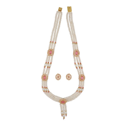 J Pearls Eva 3 Lines Pearl Sets - Real Pearl Jewelry