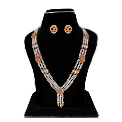 J Pearls Eva 3 Lines Pearl Sets - Real Pearl Jewelry