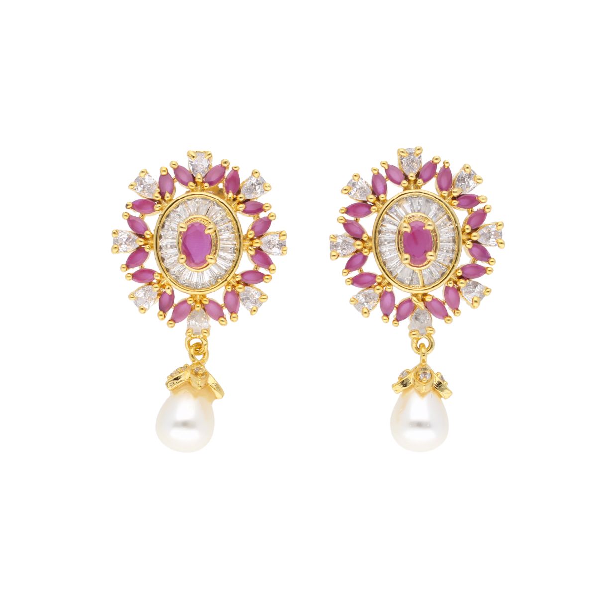 J Pearls Iditri Pearl Set - Real Pearl Jewelry