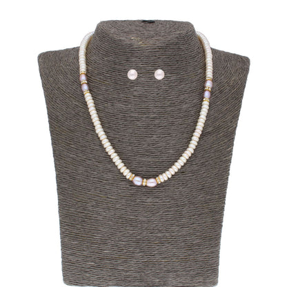 J Pearls Camundi 1 Line Pearl Set - Real Pearl Jewelry