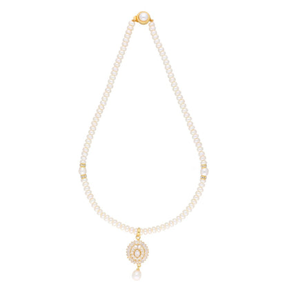 J Pearls Eeshika Pearl Set - Real Pearl Jewelry