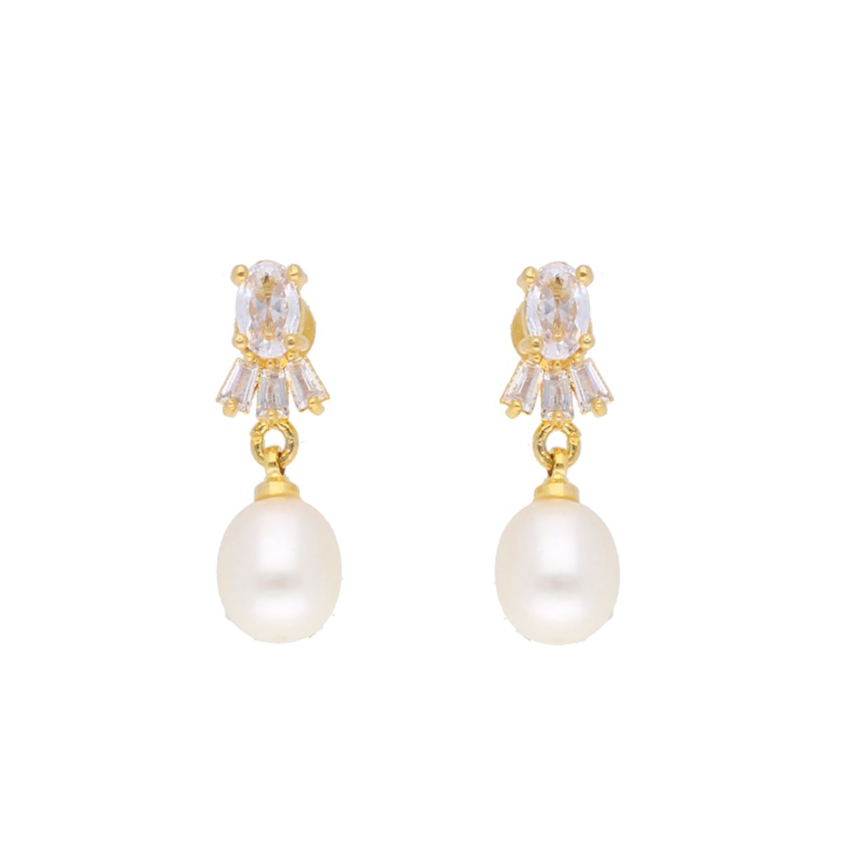 J Pearls Eeshika Pearl Set - Real Pearl Jewelry