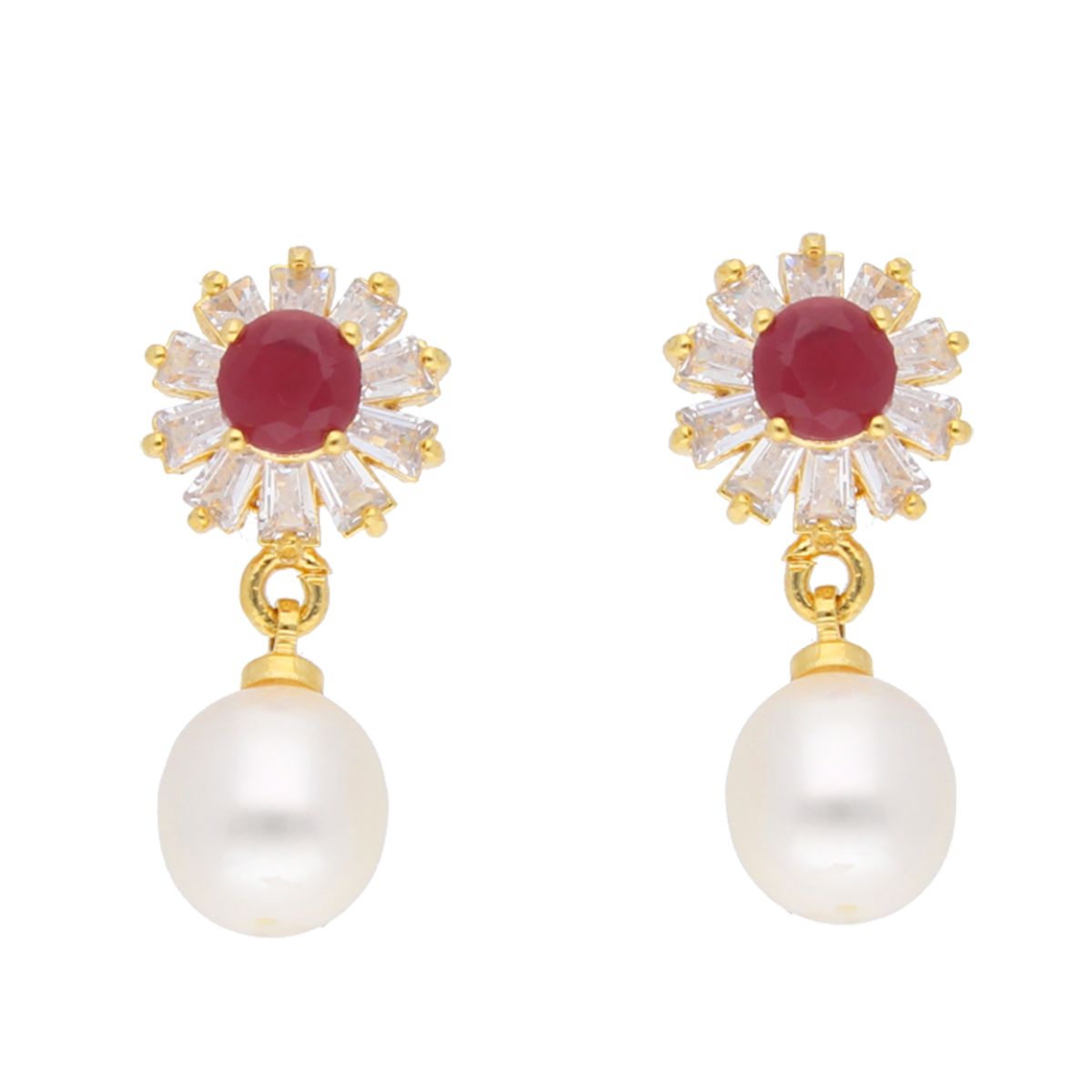 J Pearls Twisted Pearl Set - Real Pearl Jewelry