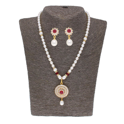 J Pearls Twisted Pearl Set - Real Pearl Jewelry