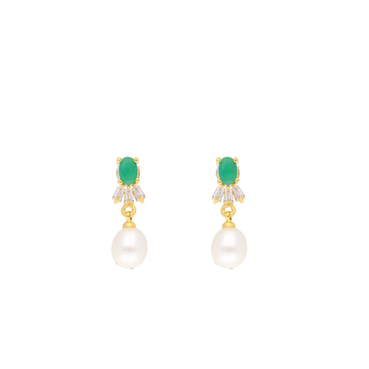 J Pearls Eeshika Pearl Set - Real Pearl Jewelry