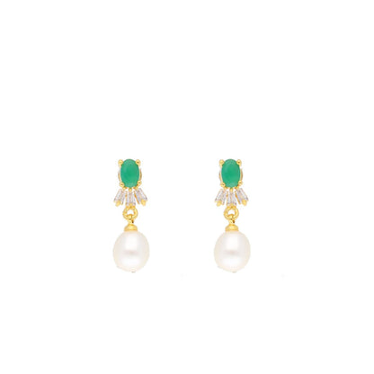J Pearls Eeshika Pearl Set - Real Pearl Jewelry