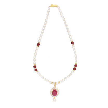 J Pearls Hiya Pearl Set - Real Pearl Jewelry