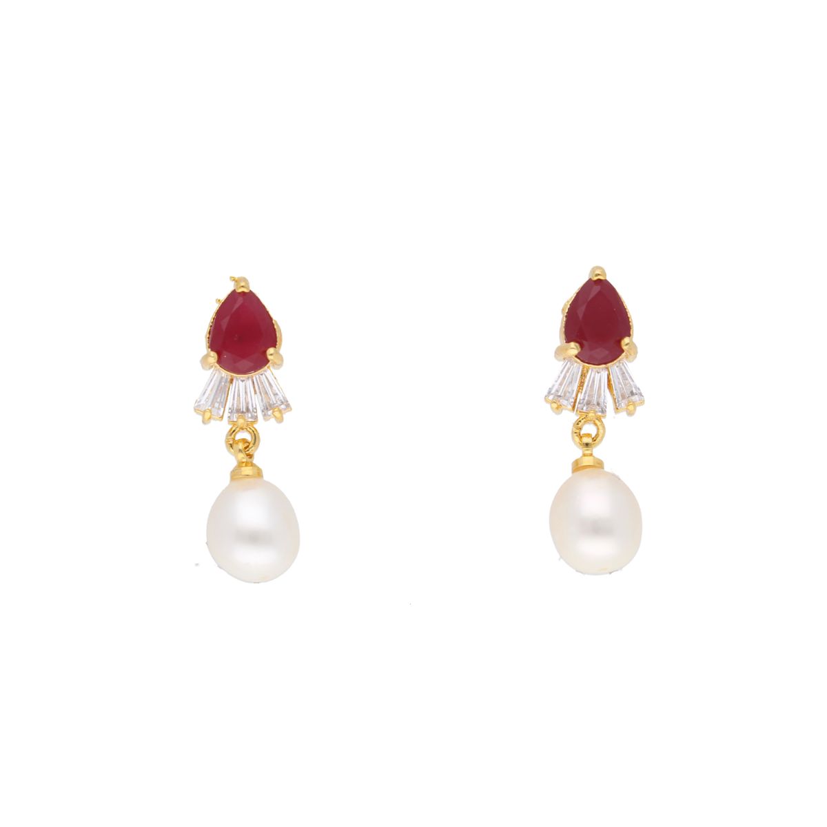J Pearls Hiya Pearl Set - Real Pearl Jewelry