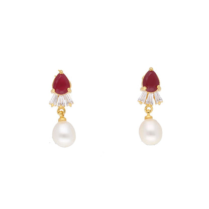 J Pearls Hiya Pearl Set - Real Pearl Jewelry