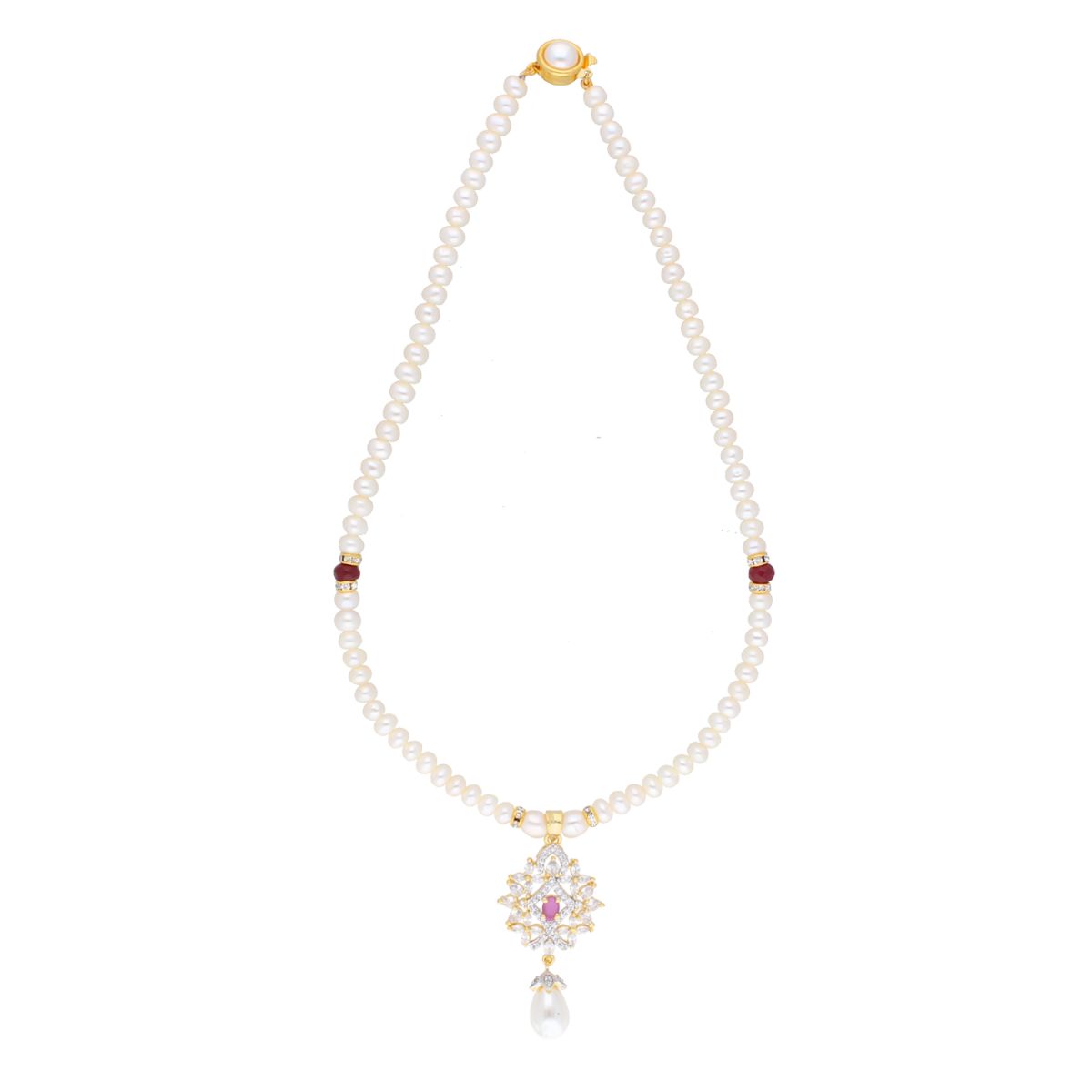 J Pearls Anahita Pearl Set - Real Pearl Jewelry