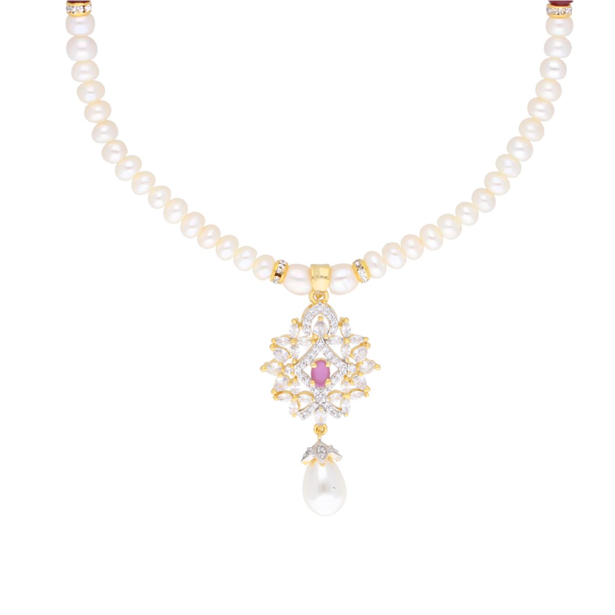 J Pearls Anahita Pearl Set - Real Pearl Jewelry