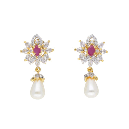 J Pearls Anahita Pearl Set - Real Pearl Jewelry