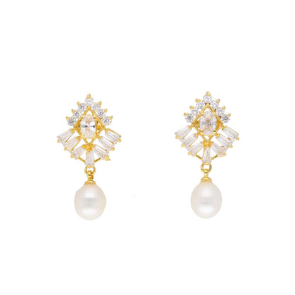 J Pearls Abarna Pearl Set - Real Pearl Jewelry