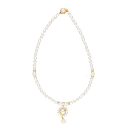 J Pearls Baheera Pearl Set - Real Pearl Jewelry