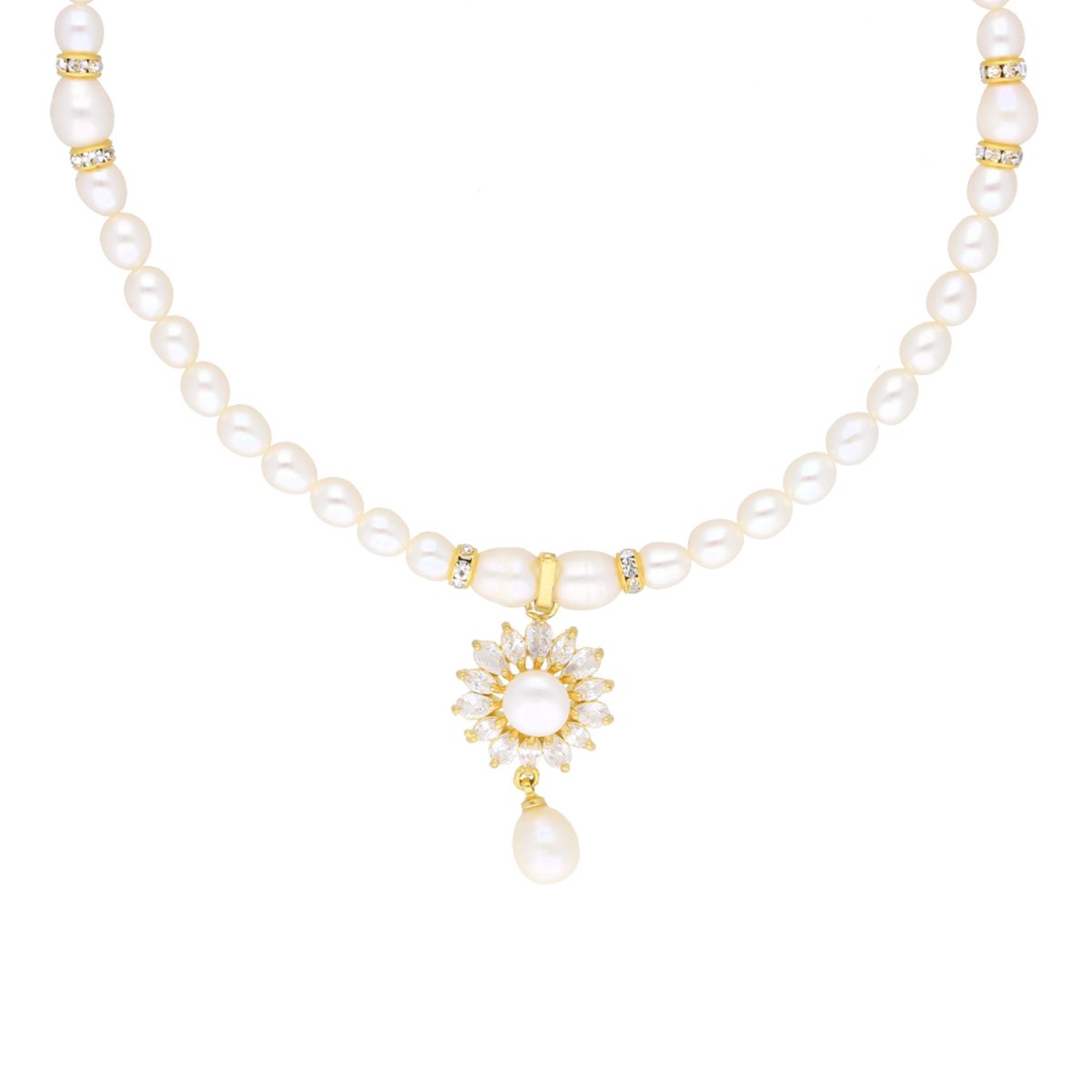 J Pearls Baheera Pearl Set - Real Pearl Jewelry