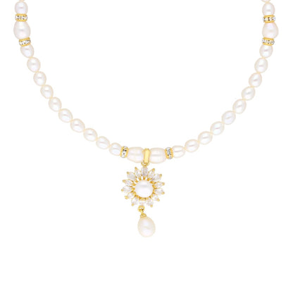 J Pearls Baheera Pearl Set - Real Pearl Jewelry