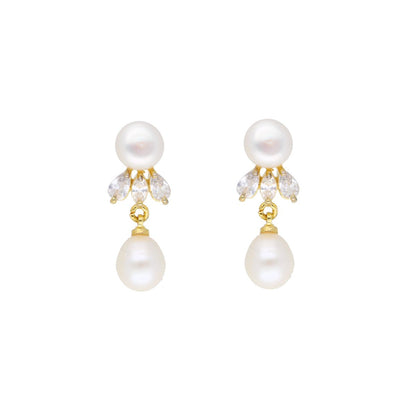 J Pearls Baheera Pearl Set - Real Pearl Jewelry